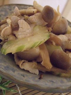 きのこと豚肉の中華炒め-レシピのメイン写真