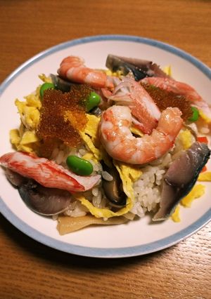 五目ちらし寿司-レシピのメイン写真