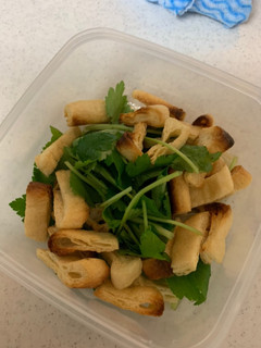 糸みつばと油揚げの和物-レシピのメイン写真