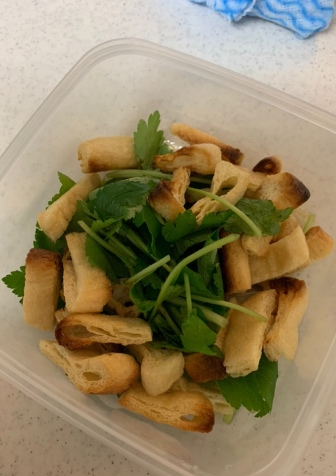 糸みつばと油揚げの和物-レシピのメイン写真