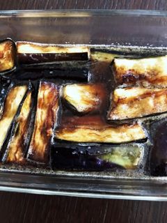 姜葱醤と創味のつゆで!なすの揚げ浸し-レシピのメイン写真