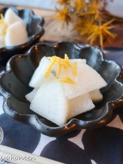 大根のゆずあま酒漬け-レシピのメイン写真