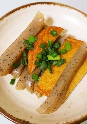 作り置き☆さつま揚げとこんにゃくの煮物-レシピのメイン写真