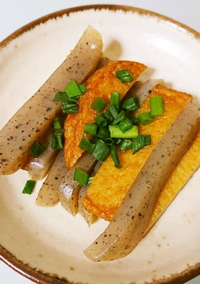 作り置き☆さつま揚げとこんにゃくの煮物-レシピのメイン写真