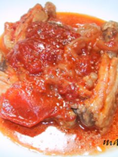 圧力鍋deチキンのトマト煮ღ-レシピのメイン写真