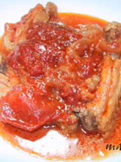 圧力鍋deチキンのトマト煮ღ-レシピのメイン写真