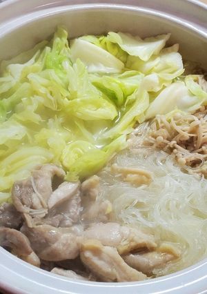 鶏肉の寄せ鍋-レシピのメイン写真