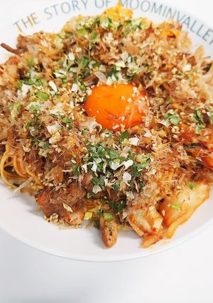 博多の屋台直伝！棒ラーメンで焼きラーメン-レシピのメイン写真