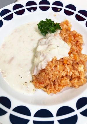 ツナホワイトチキンライス-レシピのメイン写真