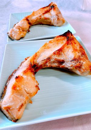魚焼きグリルで！ブリカマの塩焼き-レシピのメイン写真