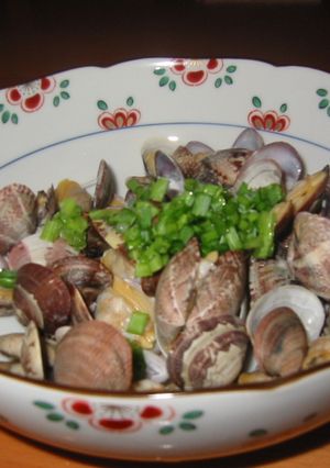 タカラ料理のための清酒を使って酒蒸し-レシピのメイン写真