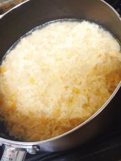 コーンと卵の中華スープ-レシピのメイン写真