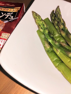 旬のアスパラをレンチンで簡単に美味しく♡-レシピのメイン写真