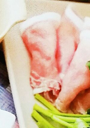肉ダイエット②しゃきしゃき野菜の豚しゃぶ-レシピのメイン写真