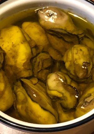 簡単酒のアテ！牡蠣のオイル漬-レシピのメイン写真