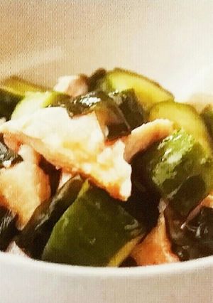 肉ダイエット⑯作り置き！きゅうりの酢の物-レシピのメイン写真