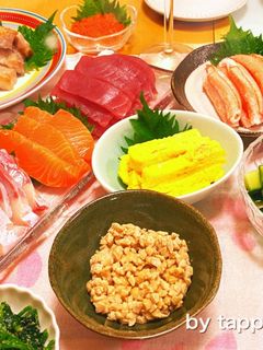 誕生日☆おもてなし簡単海鮮手巻き寿司-レシピのメイン写真