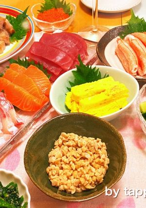 誕生日☆おもてなし簡単海鮮手巻き寿司-レシピのメイン写真