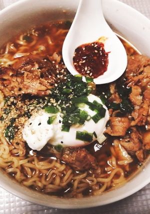 サッポロ一番ごま味生姜焼きラーメン☆☆☆-レシピのメイン写真