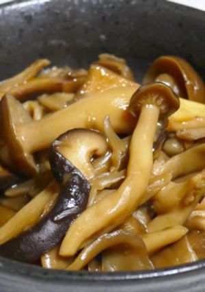 アレンジ自在！砂糖なしのキノコ甘辛煮-レシピのメイン写真