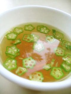 七夕だったので ★おくらスープ★-レシピのメイン写真