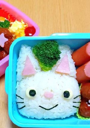 キャラ弁 ノンタン-レシピのメイン写真