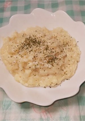 時間10分！冷ご飯で簡単チーズリゾット-レシピのメイン写真