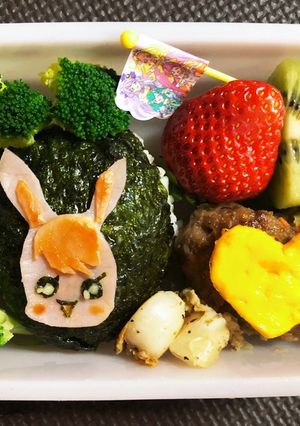 ラビリンキャラ弁-レシピのメイン写真