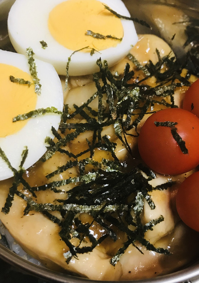 丼弁当●鶏むね肉の照り焼き丼弁当-レシピのメイン写真