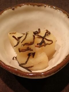 減塩 じゃが芋の塩昆布和え-レシピのメイン写真