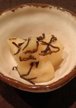 減塩　じゃが芋の塩昆布和え-レシピのメイン写真