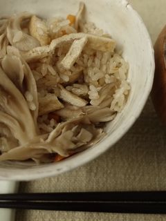 舞茸の炊き込みごはん-レシピのメイン写真