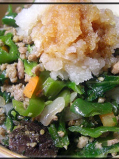 野菜おろし丼・;・*.";.*:-レシピのメイン写真