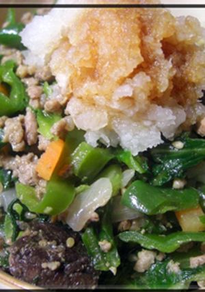 野菜おろし丼・;・*.";.*:-レシピのメイン写真