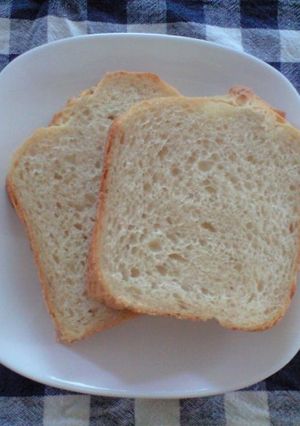 HBで豆腐はちみつ食パン-レシピのメイン写真