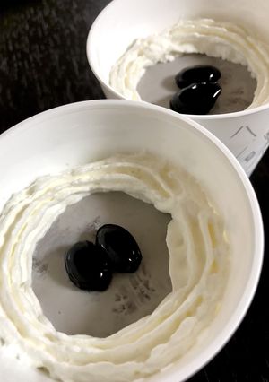 とろける滑らか黒豆プリン-レシピのメイン写真