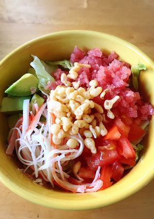 Poke丼(ハワイアンな海鮮丼)-レシピのメイン写真