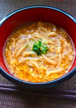 癒しのかき玉うどん-レシピのメイン写真