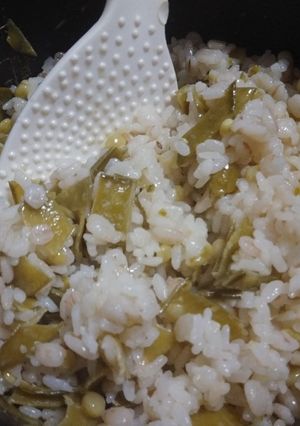 スナップ豆塩バター炊き込みご飯(簡単)-レシピのメイン写真