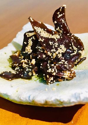 ご飯に合う常備菜♪キクラゲの明太子和え-レシピのメイン写真