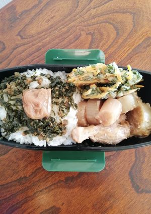 旦那弁当54『鶏大根の煮物弁当』-レシピのメイン写真