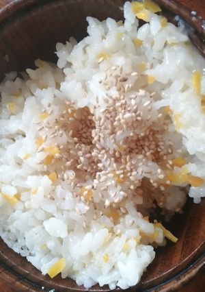 ☆旬の人参ご飯☆-レシピのメイン写真