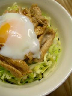 ●●豚・タマ・胡麻・キャベ丼●●-レシピのメイン写真
