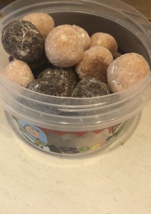 子供と作る簡単スノーボールクッキー-レシピのメイン写真