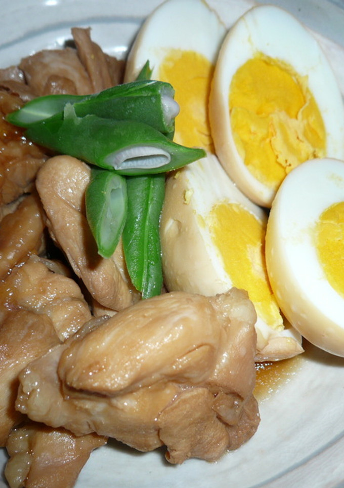 鶏モモ肉と玉子のさっぱり煮-レシピのメイン写真