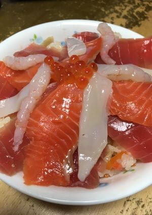 海鮮丼-レシピのメイン写真