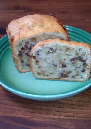 【HBで作る】米粉のナッツごろごろケーキ-レシピのメイン写真