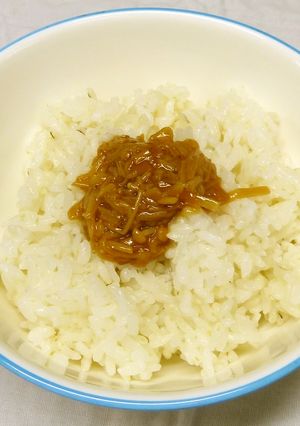 【学校給食】ピリカラなめたけ-レシピのメイン写真