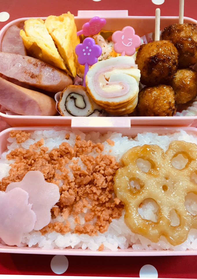 簡単！！女の子の合格弁当-レシピのメイン写真