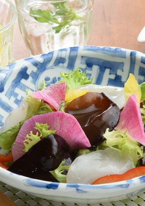 簡単・残り物で♪白黒キクラゲのサラダ-レシピのメイン写真